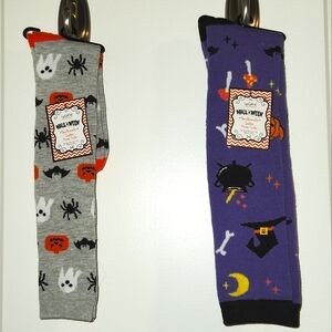 ❌️ [SOLD] 2 Pairs Legale Halloween Spooktacular Ladies Knee Socks Size 5-10 NWT